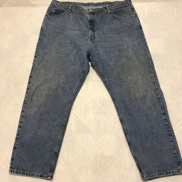 Wrangler relaxed fit‎ blue jeans 42X30 - Picture 1 of 5